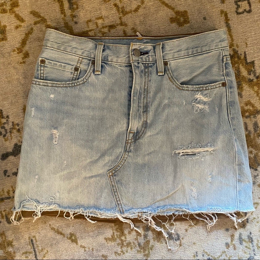 Free People Levi’s Denim Skirt